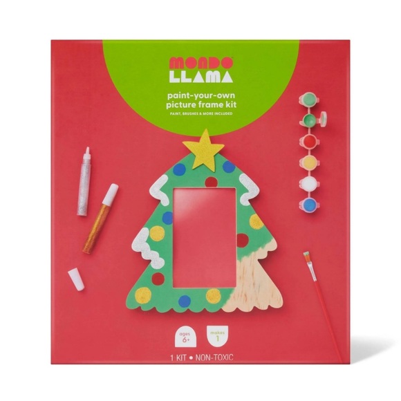 Mondo Llama Paint-Your-Own Picture Frame Kit - Picture 1 of 3